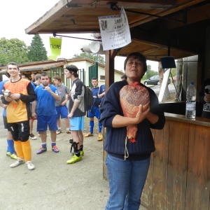 Le jambon à gagner à la tombola !