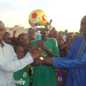 Remise des prix - Tournoi de foot